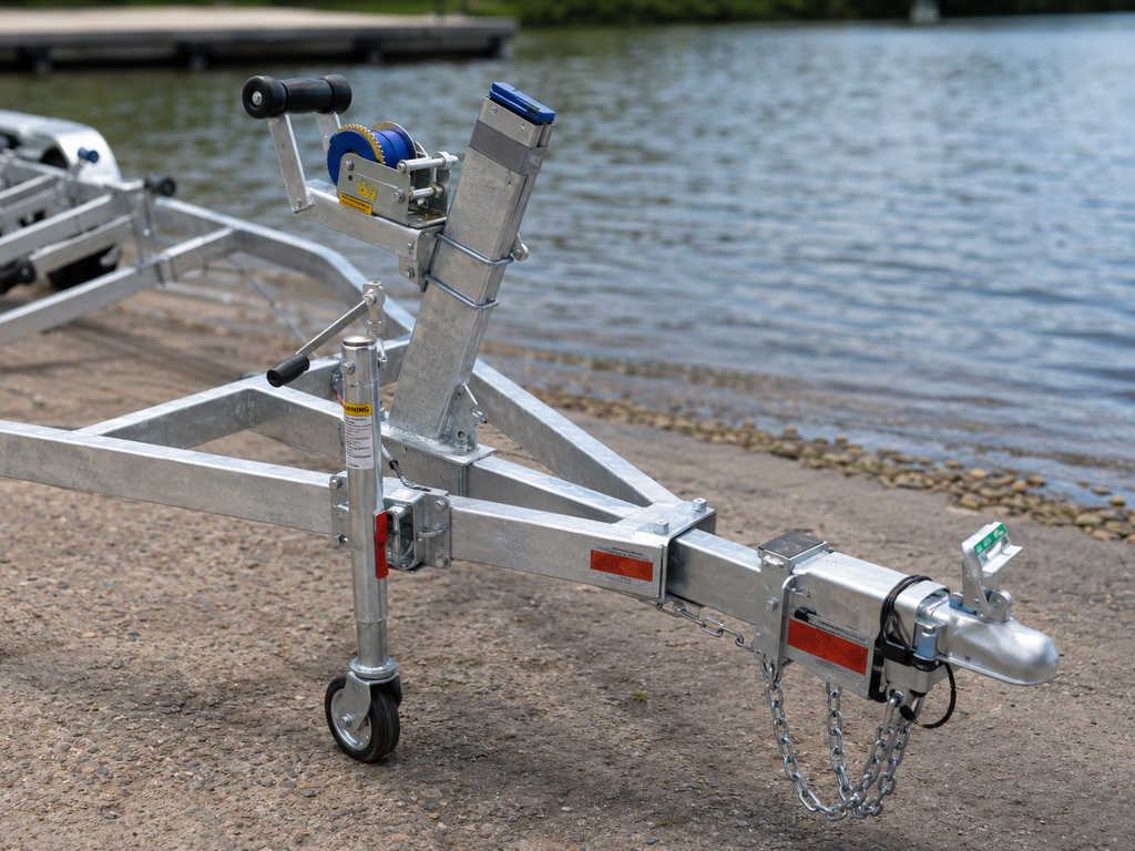 IronPeak 8.2M Wide Body Tandem Axle Boat Trailers