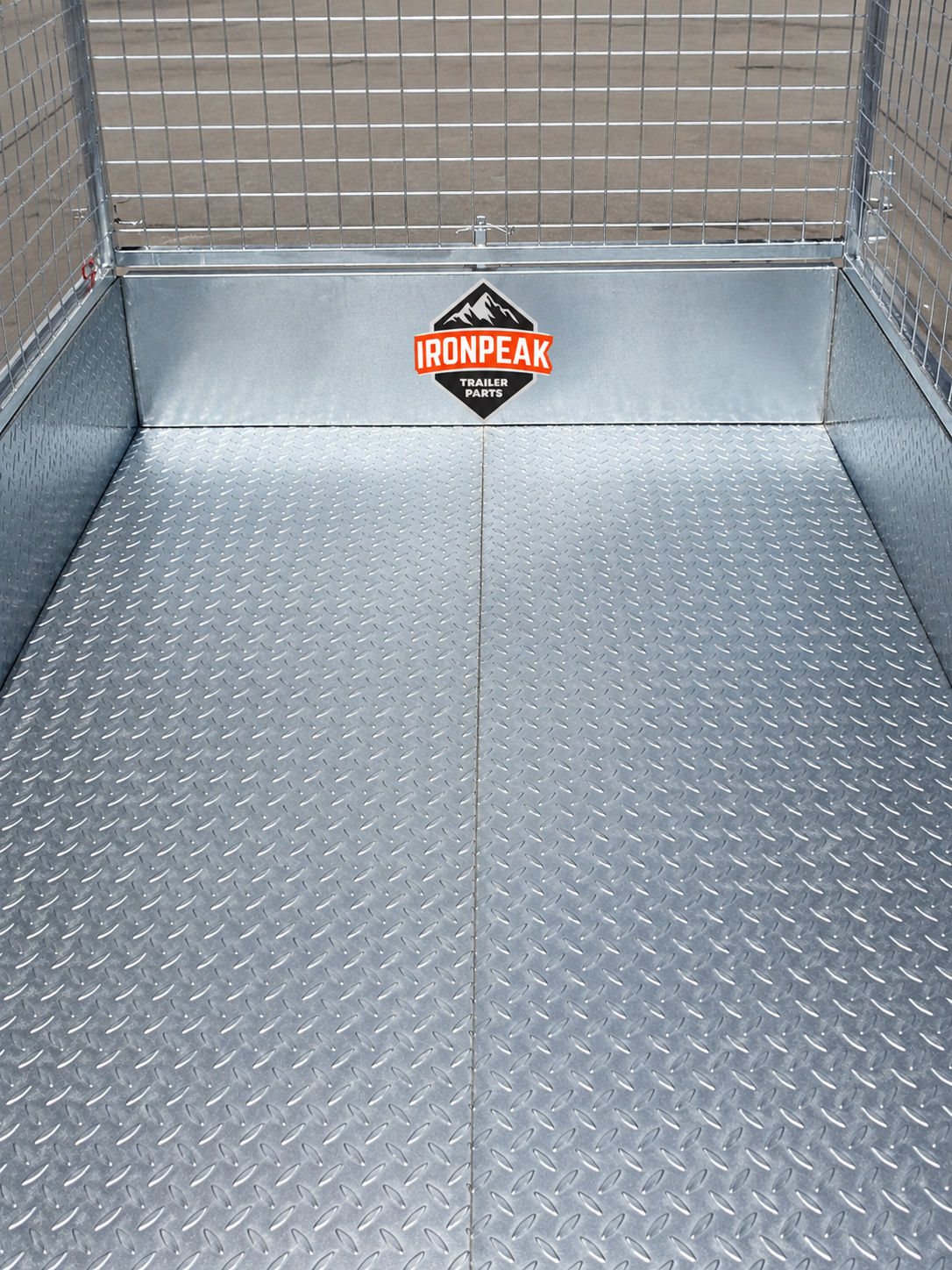 IronPeak 10 x 6 Heavy Duty Fully Welded Hot-Dip Galvanised Tandem Axle Trailers ATM 3200KG